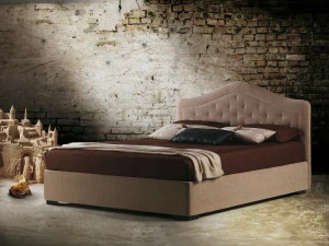 Milano Bedding Двуспальная кровать с мягким изголовьем