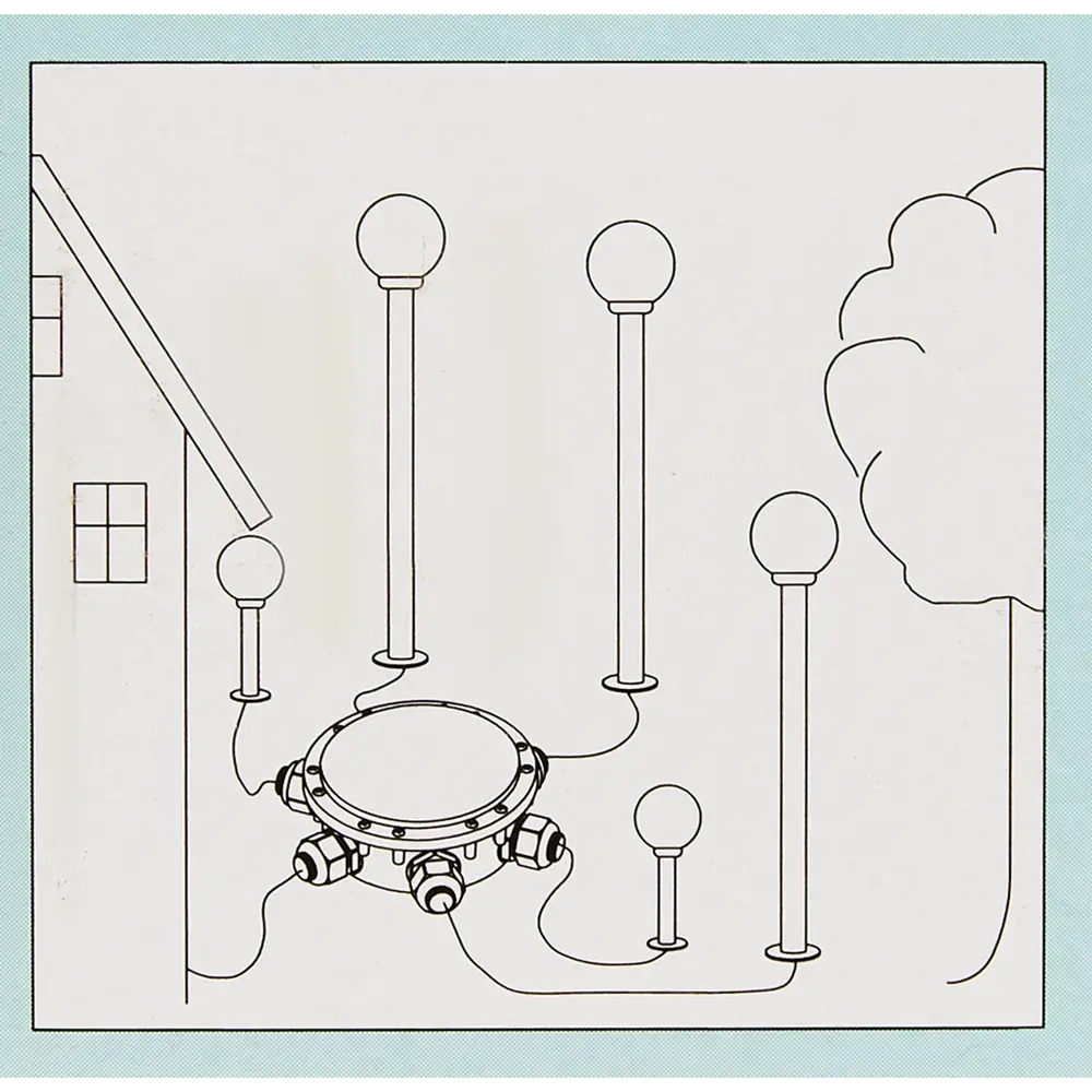 Коробка разветвительная влагозащищенная Eglo 5 соединений STLM-2017903 - Вид №6