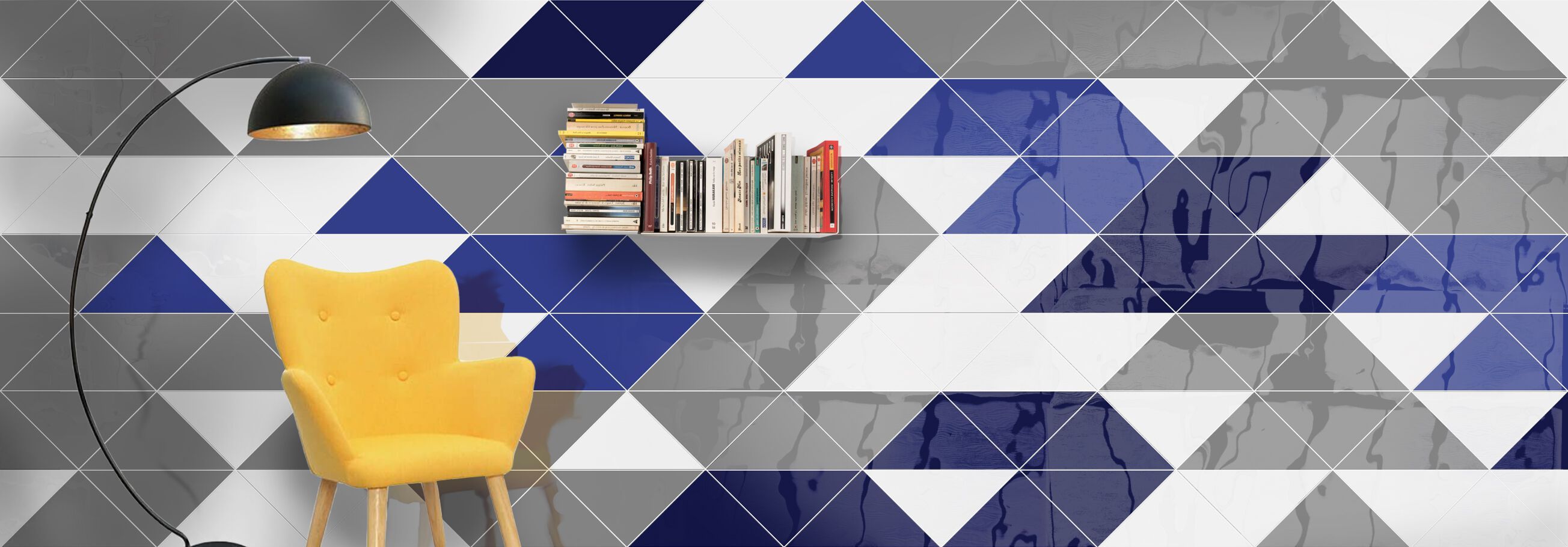 Декоративная стеклянная панель VETROVIVO GEOMETRIC GAMES ARCH-00111257 - Вид №2