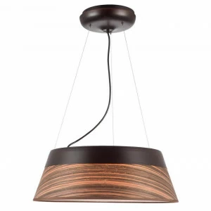 Подвесной светильник деревянный коричневый Zebrano 1356-5PC FAVOURITE ДИЗАЙНЕРСКИЕ, ZEBRANO 00-3889614 Коричневый