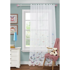 Тюль на ленте Бабочки 300x280 см цвет разноцветный 85375914 STLM-2072034