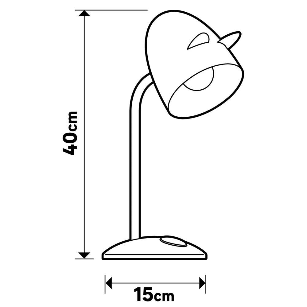 Настольная лампа INSPIRE Pina для рабочего стола 82544215 STLM-0029478 - Вид №14