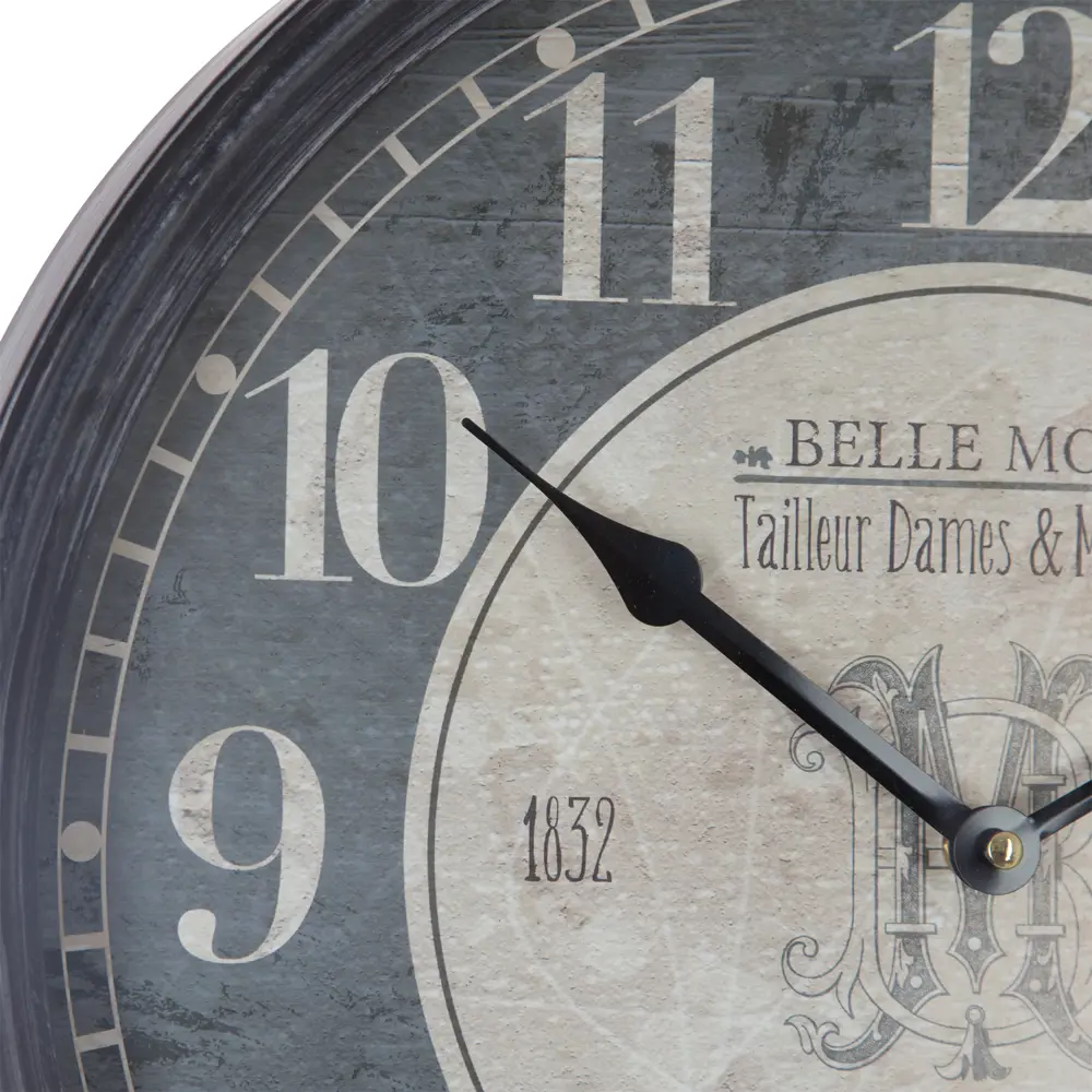 Часы настенные цвет серый 40 см Atmosphera Romance STLM-2050875 - Вид №3