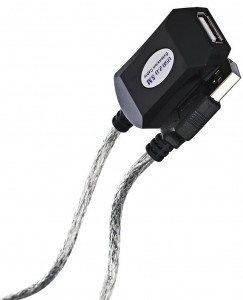 ACU823-5M Кабель-адаптер usb2.0-repeater, удлинительный активный <am-->af> 5м aopen/qust <> VCOM