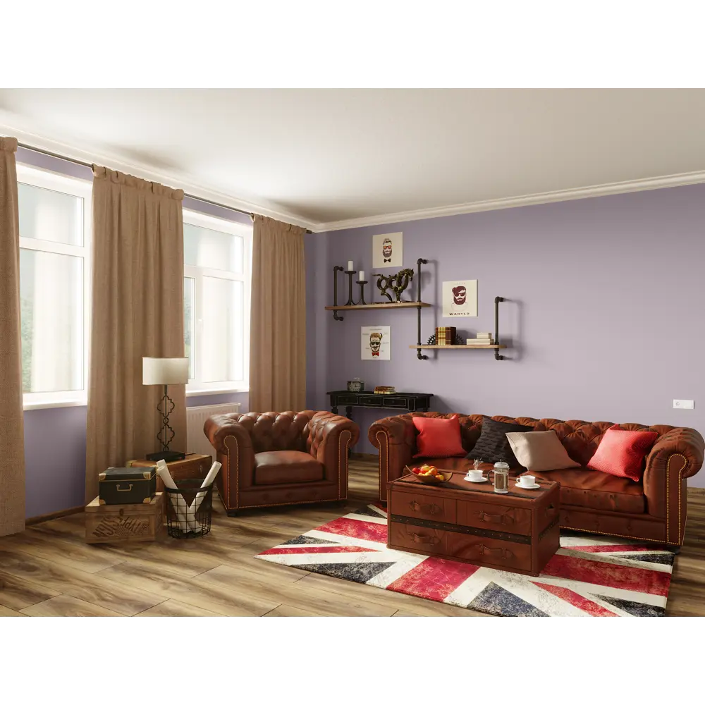 Тестер краски для гостиной и офиса цвет речной перламутр 50 мл PARADE ICE STLM-2088031 - Вид №4