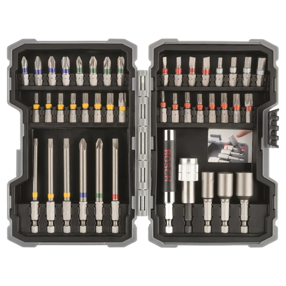 Набор бит и головок Bosch 2607017164, 43 шт BOSCH PROFESSIONAL STLM-2056650 - Вид №4