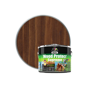 90737993 Высокопрочная пропитика по дереву Wood Protection Supreme орех 9 л STLM-0361995 DUFA