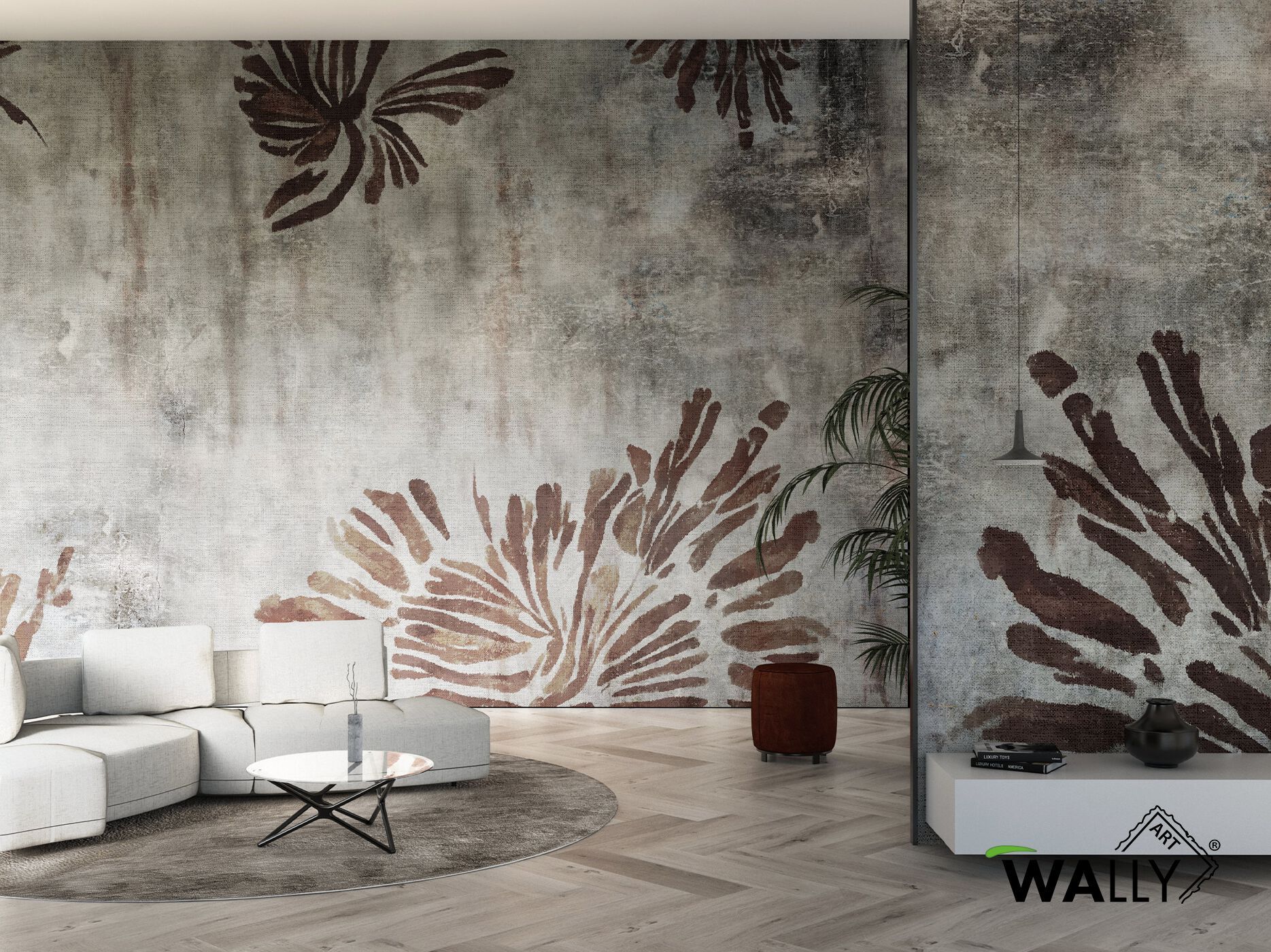 Моющиеся нетканые обои WALLYART DAKOTA ARCH-00075609