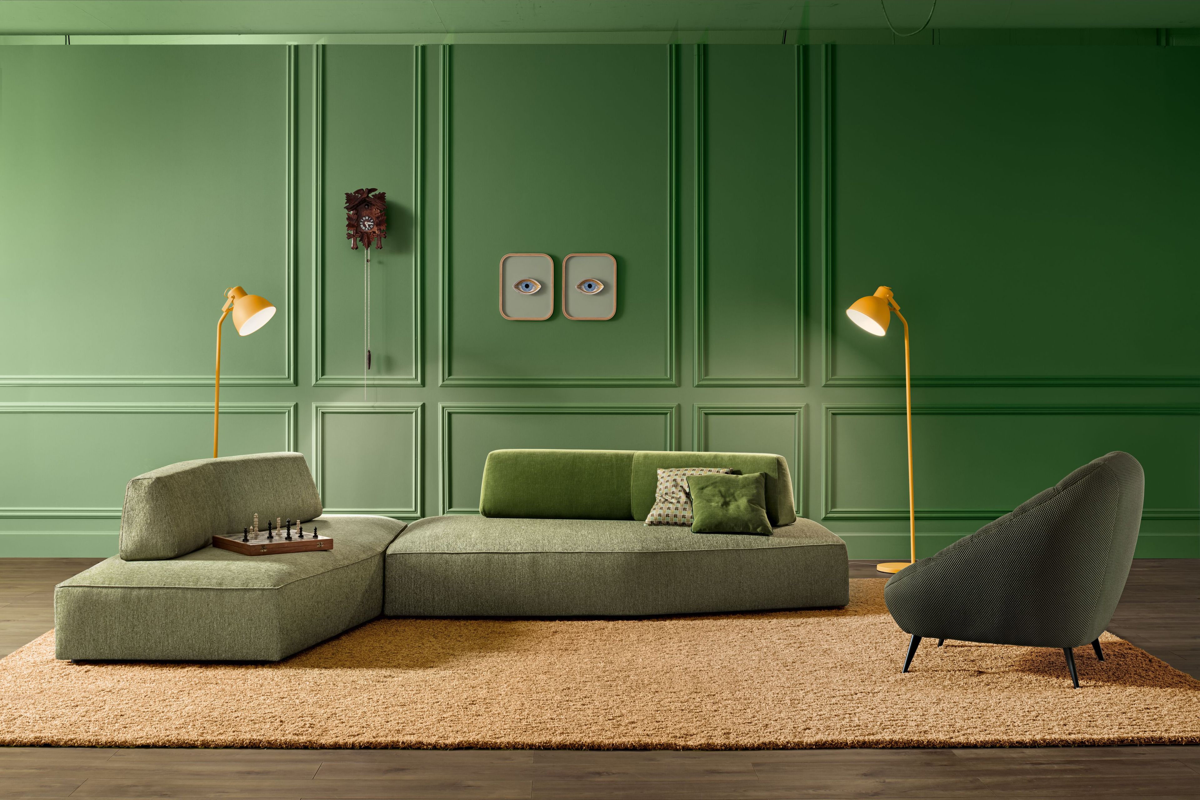 Модульный тканевый диван AERRE ITALIA BEATTLE ARCH-00090887 - Вид №8