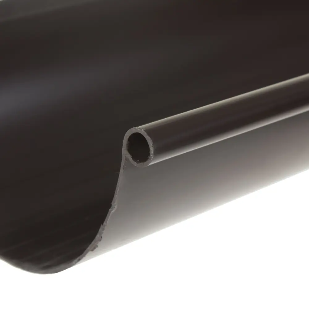 Желоб водосточный 3 м 125 мм цвет коричневый ИНТЕРПРОФИЛЬ STLM-2204320 - Вид №1