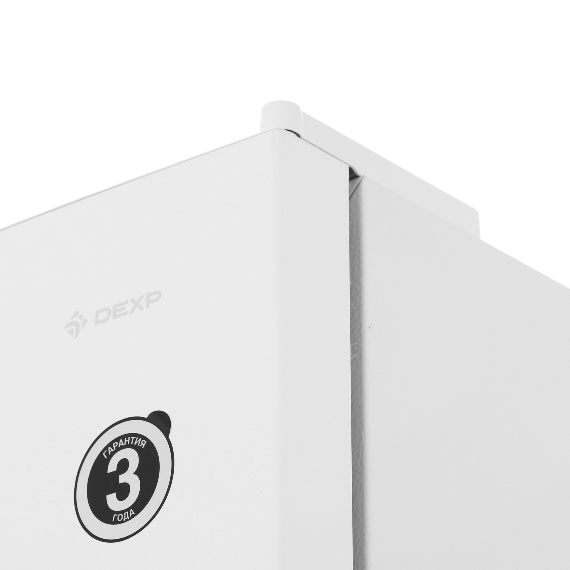 9124966 Холодильник с морозильником   DEXP B4-34AKA белый STDN-0057170 - Вид №7