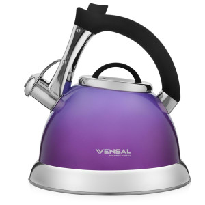 Чайник VS3004 3 л нержавеющая сталь цвет фиолетовый VENSAL