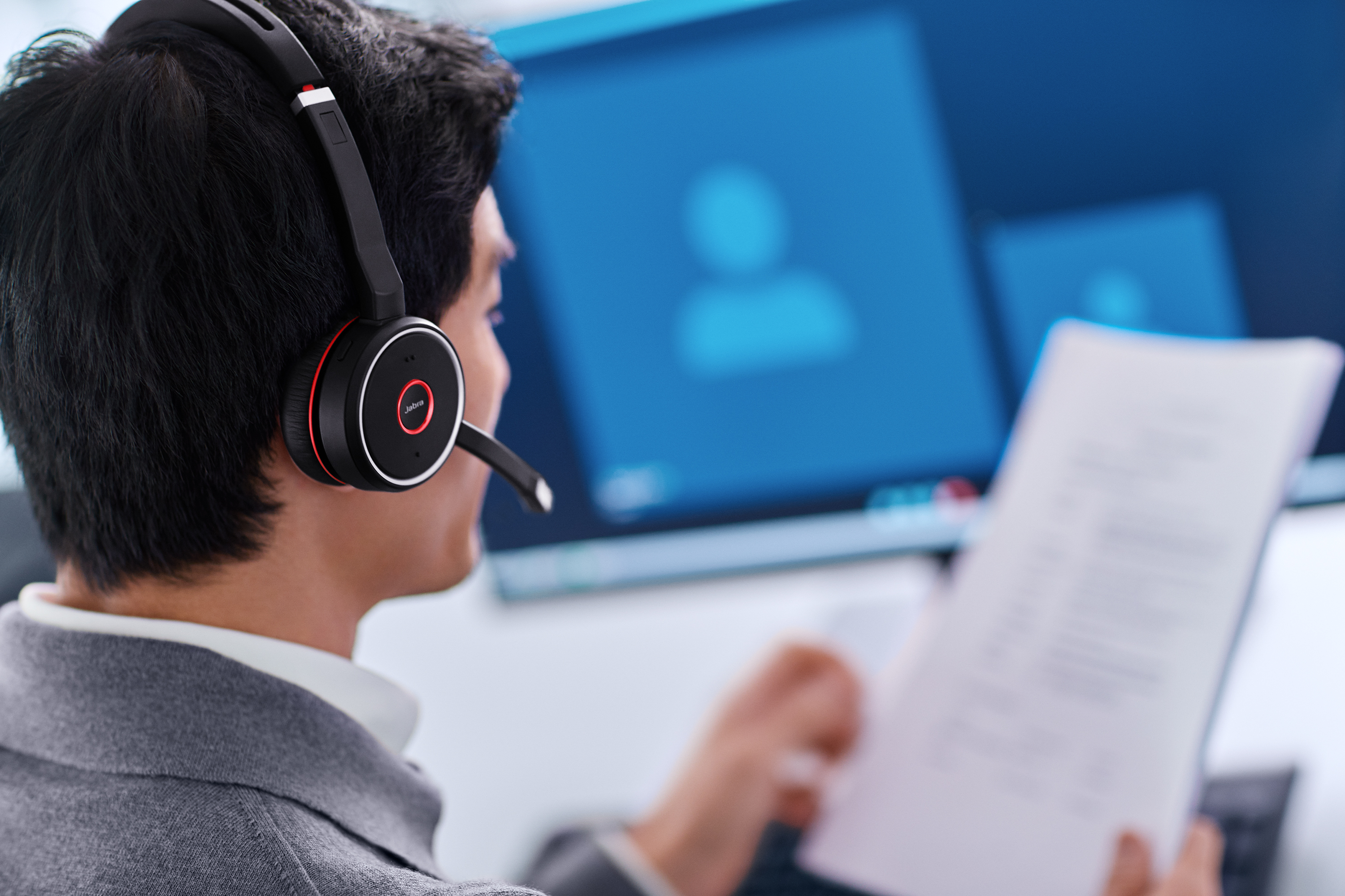 7599-832-109 evolve 75 stereo ms incl. link 370 Jabra Santreyd  - Вид №23