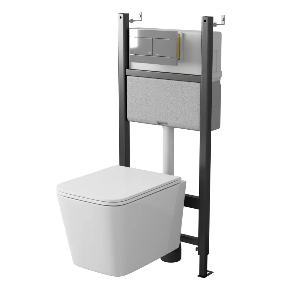 Santreyd Подвесной унитаз с системой Tornado и микролифтом 89264216 Olibau STLM-1362606