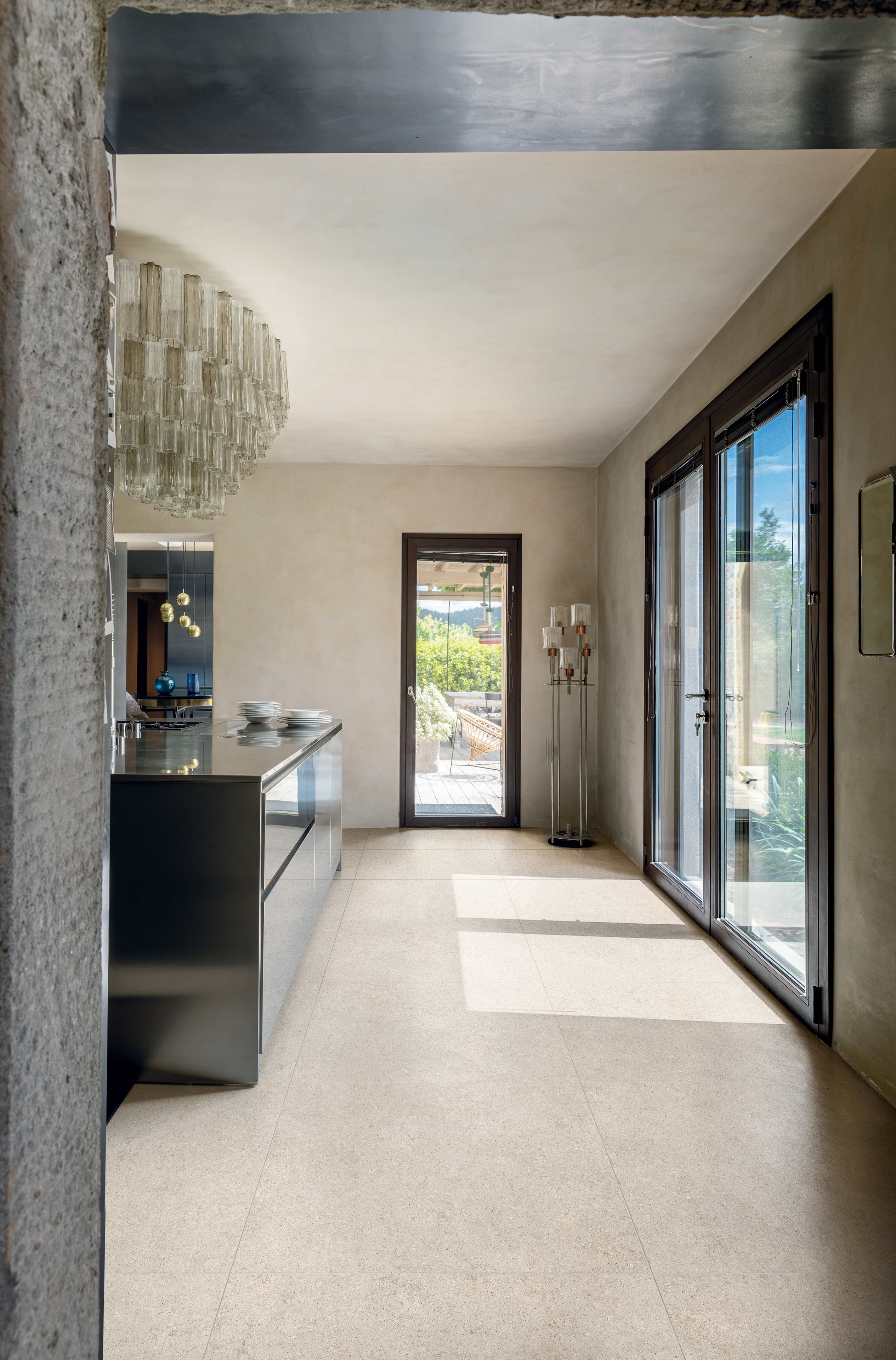 Пол / облицовка керамогранита для внутреннего и наружного применения с эффектом цемента Florim Ceramiche SENSI ARCH-00151192 - Вид №43