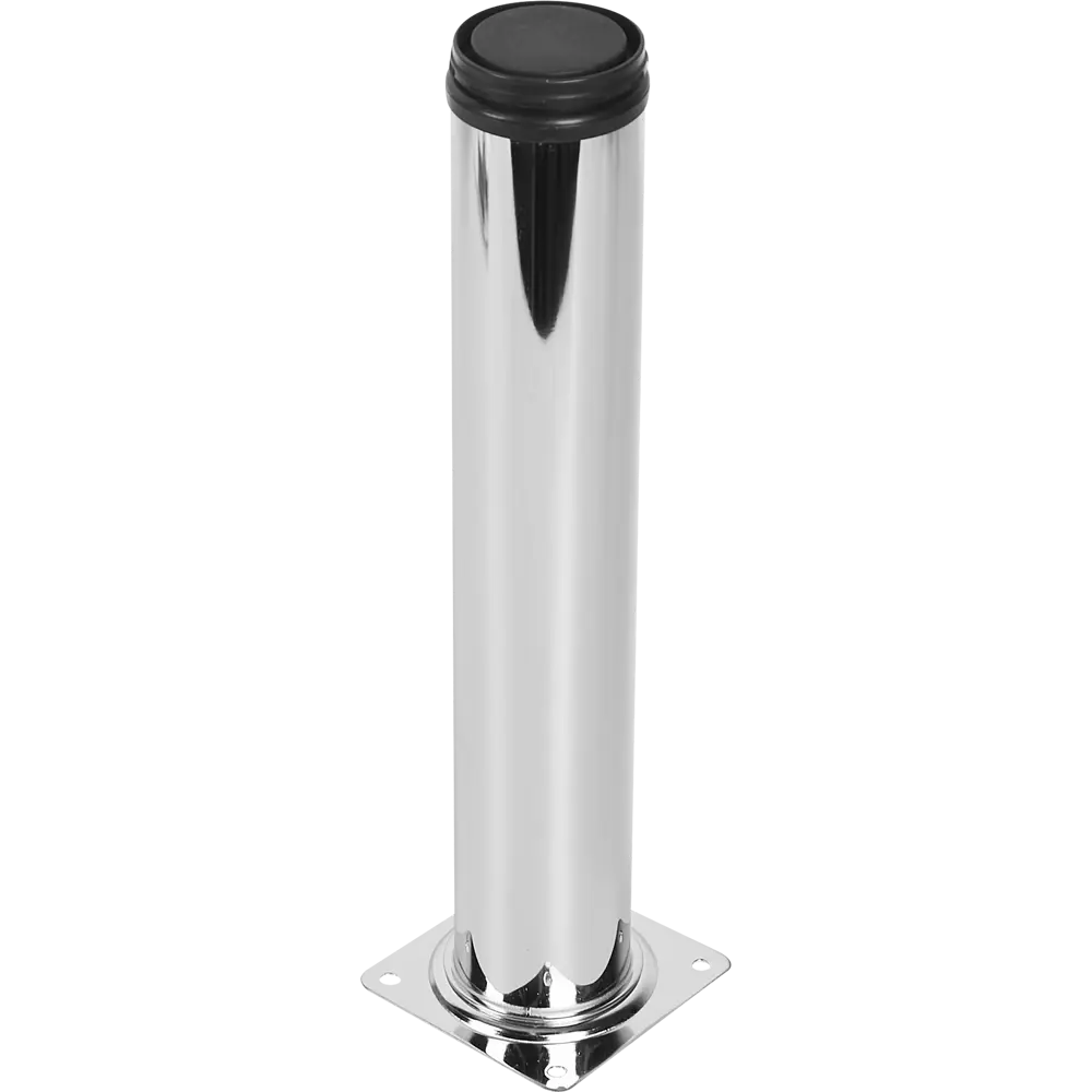 Ножка для мебели круглая ⌀50 мм высота 300 мм хром EDSON STLM-2168536 - Вид №2
