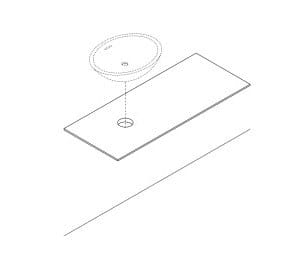 Столешница из Corian® Agape Ell ARCH-00035195 - Вид №11