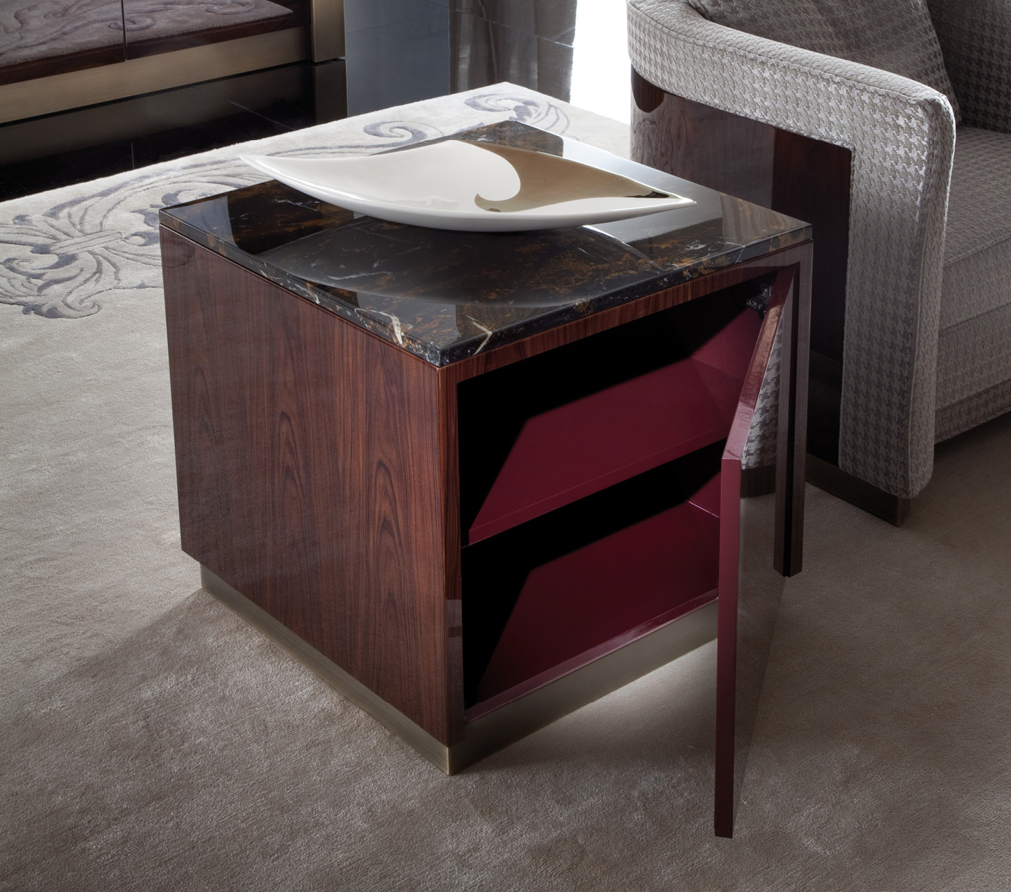 180/44 Coliseum квадратный торцевой стол - giorgio collection  - Вид №1