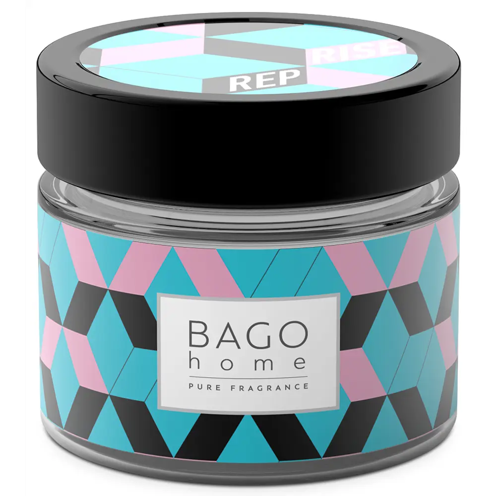 Свеча ароматизированная в стекле Reprise разноцветная 5.8 см Bago home STLM-2182558