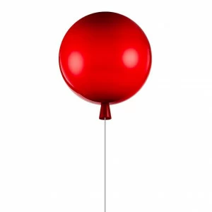 Потолочный детский светильник "Воздушный шар" средний красный LOFT IT  326557 Красный