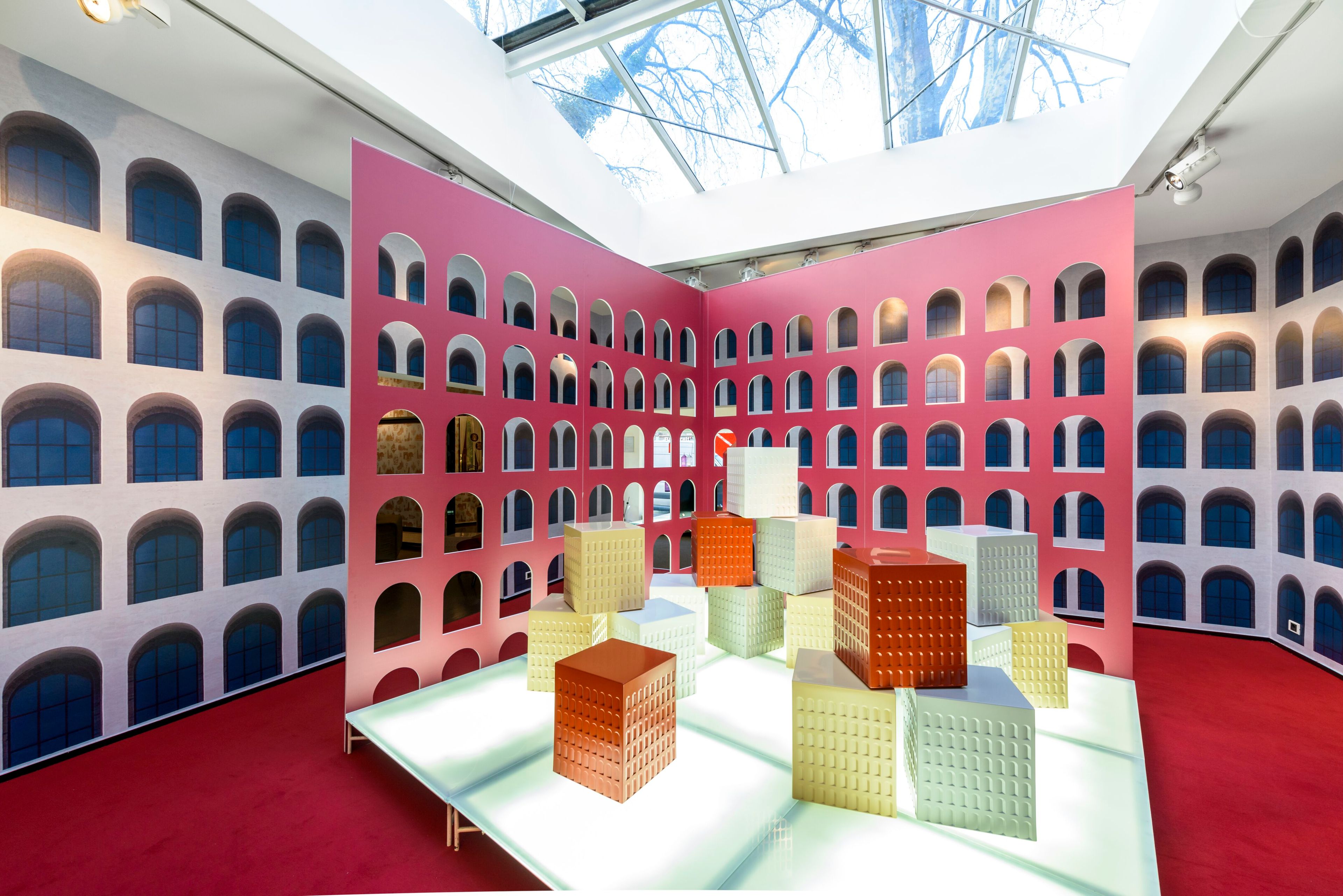 Низкий садовый стул из инженерного пластика Kartell EUR ARCH-00009396 - Вид №1