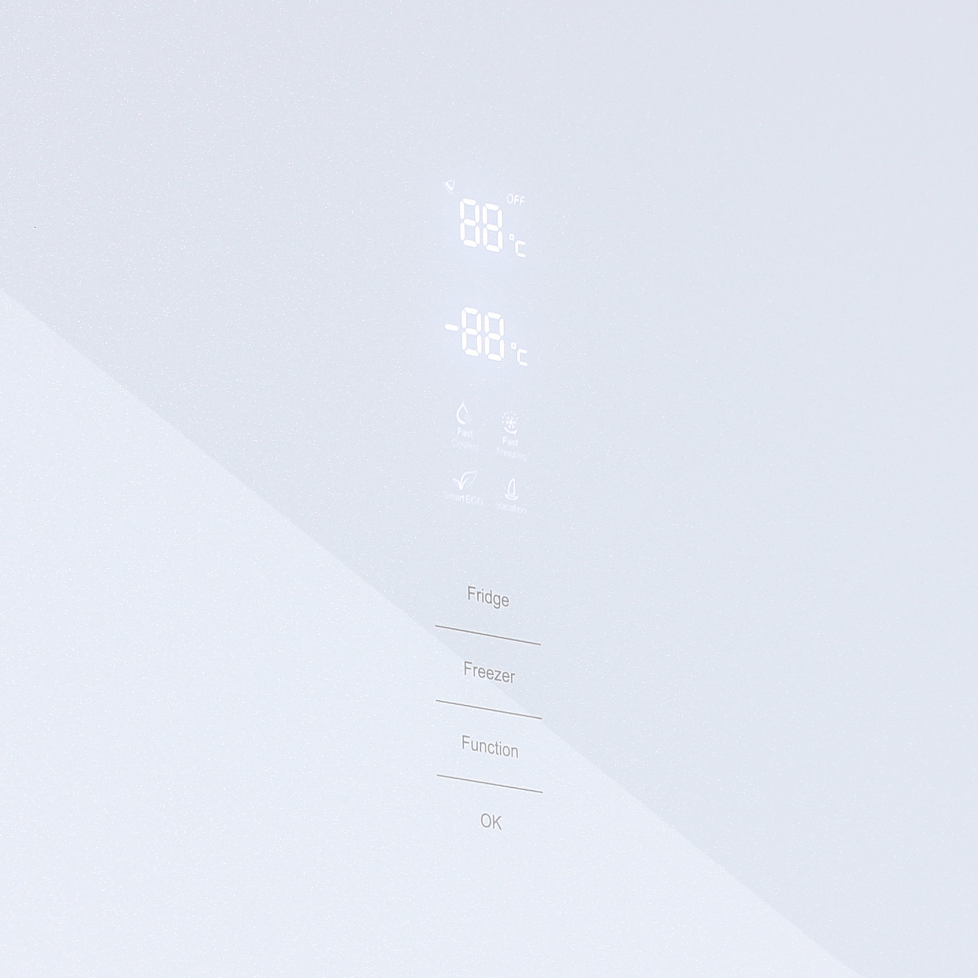 5032036 Холодильник с морозильником   DEXP RF-CN350DMG/SI белый STDN-0025120 - Вид №9