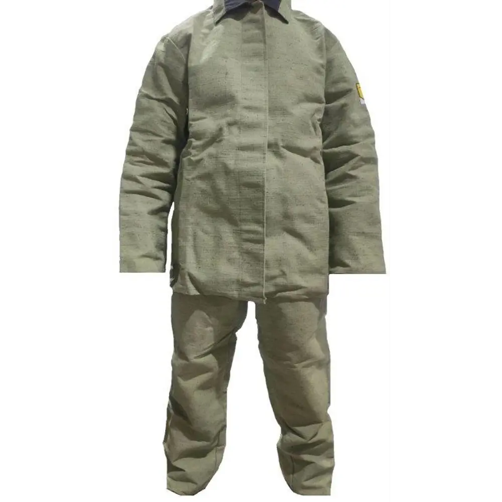 Костюм сварщика зеленый КС01 размер 48-50 рост 182-188 Santreyd нет STLM-2078807