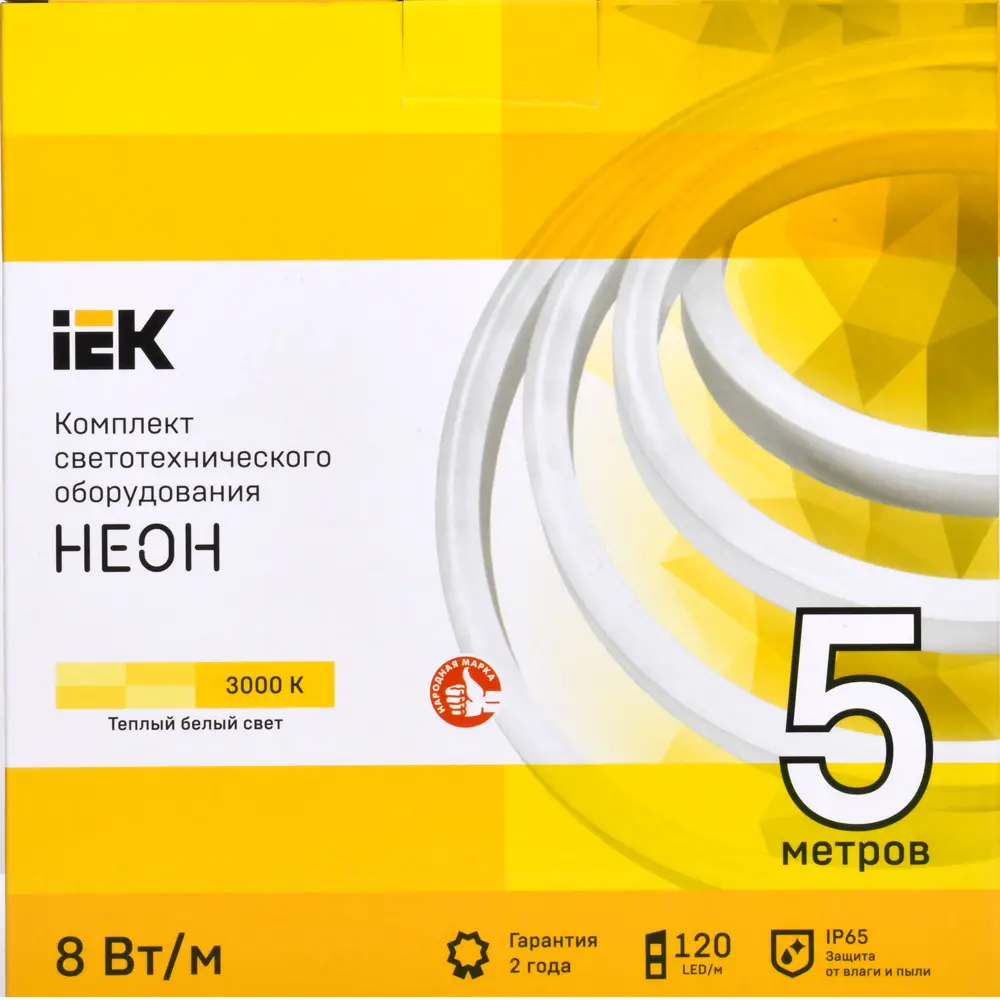 IEK Неон: светодиодная лента для интерьера и экстерьера 5м 85339495 STLM-0061857 - Вид №10