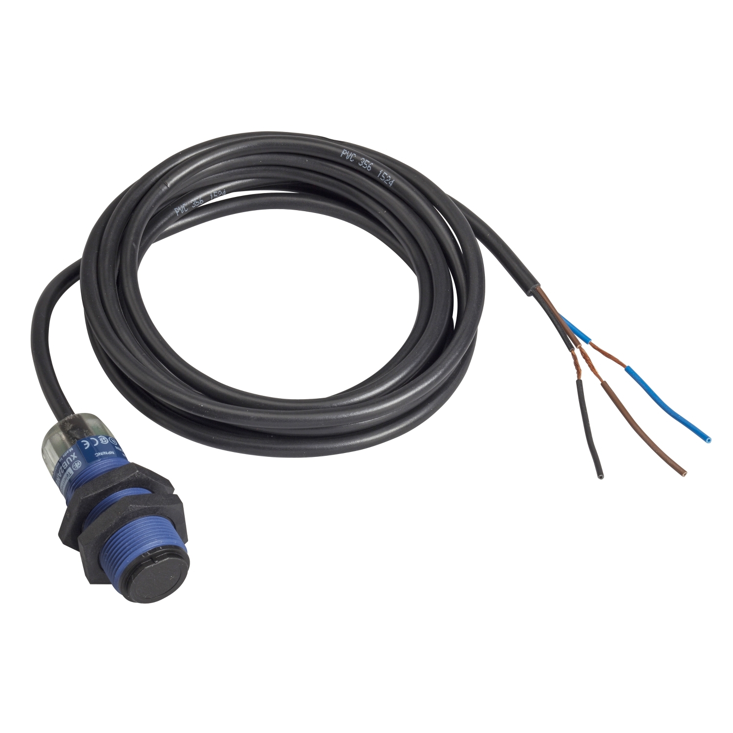 XUB2ANANL2R ИНДУКТИВНЫЙ ДАТЧИК ФОРМАТА F SN=5MM НО Schneider Electric Электронные датчики 