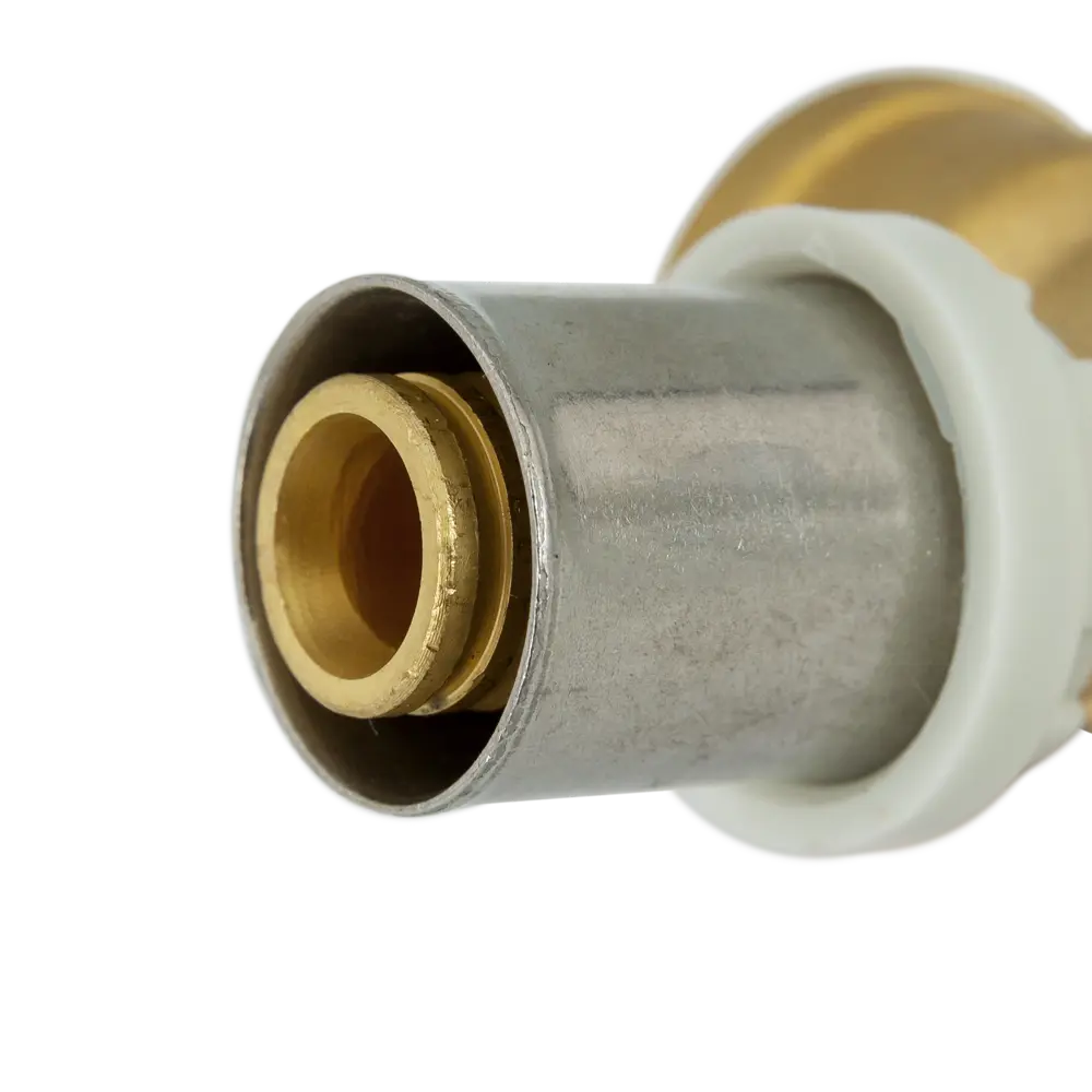 Водорозетка пресс Minkor внутренняя резьба, 16x1/2" мм, латунь STLM-2211626 - Вид №1