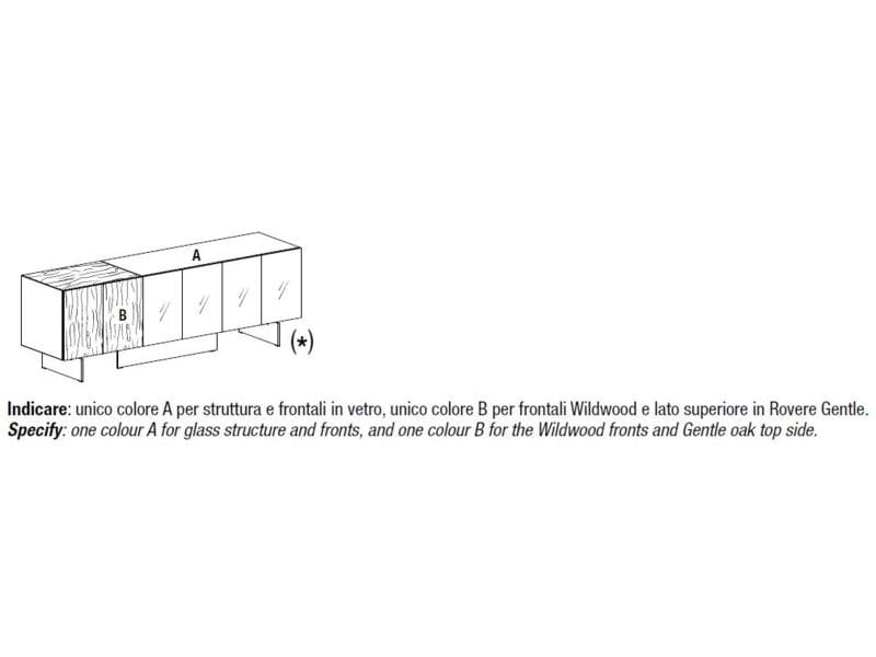 Секционный шкаф Lago 36e8 ARCH-00017557 - Вид №1