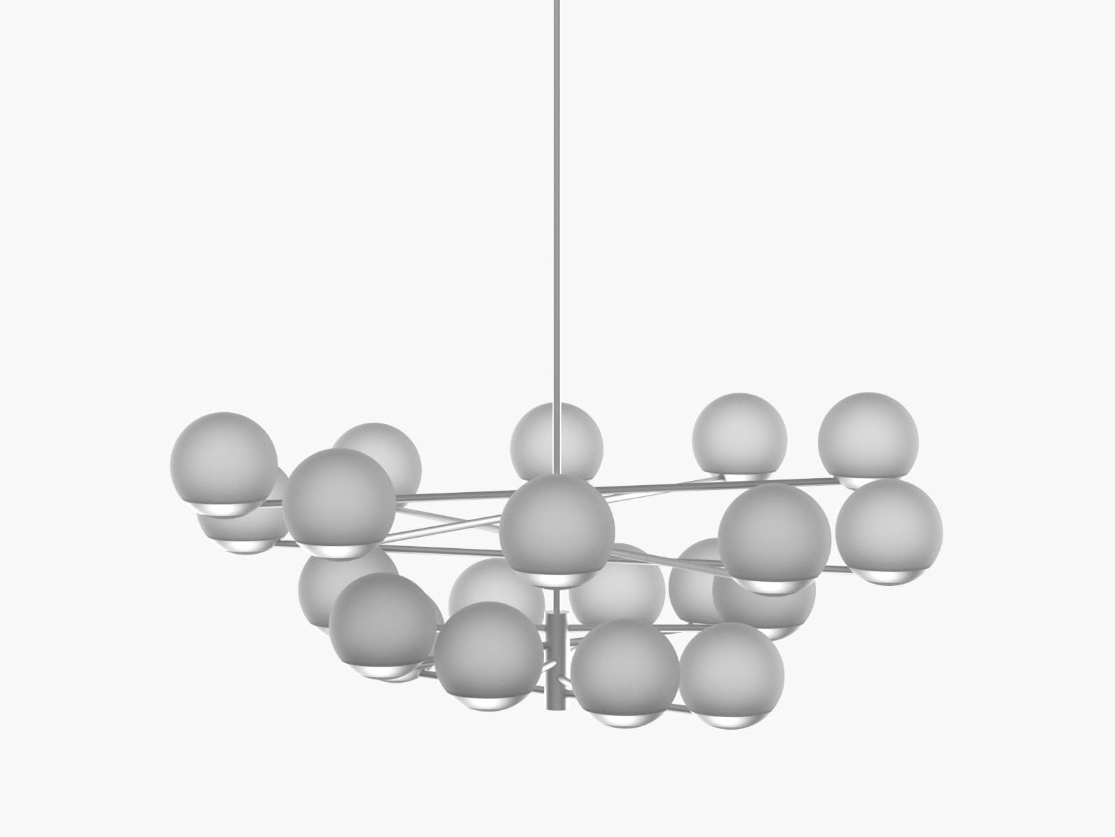 Светодиодный потолочный светильник ручной работы Cameron Design House Мяч и обруч ARCH-00132534 - Вид №9