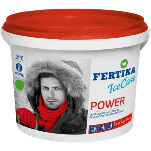 Противогололёдное средство Фертика Ice Care Power 5 кг