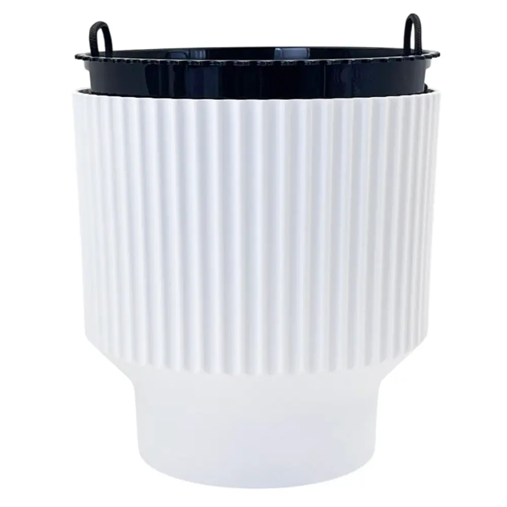 Кашпо Evergreen Design Аркада 28x30x30 см v16.2 л пластик белый STLM-2067684 - Вид №1
