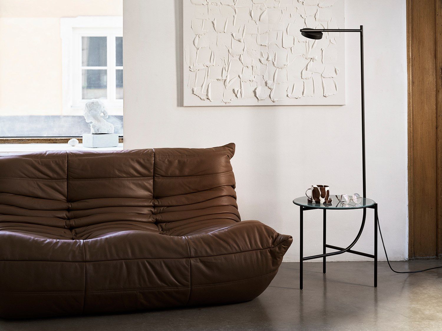 Стальной торшер / журнальный столик Grupa Igram ARCH-00126334 - Вид №4