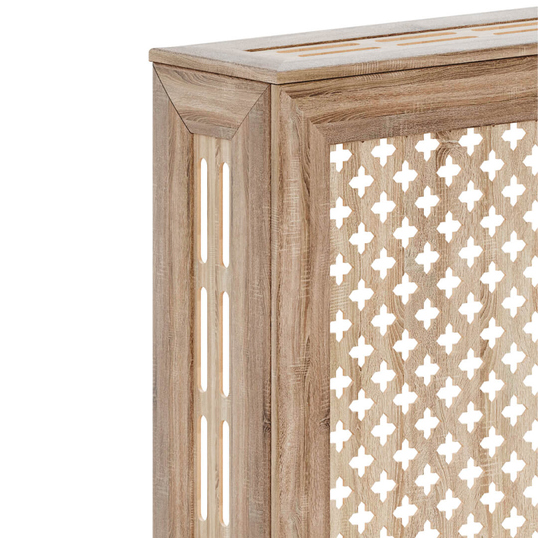 Экран для радиатора 60х60 см Готико дуб винтаж STELLA Standart STSR-1118