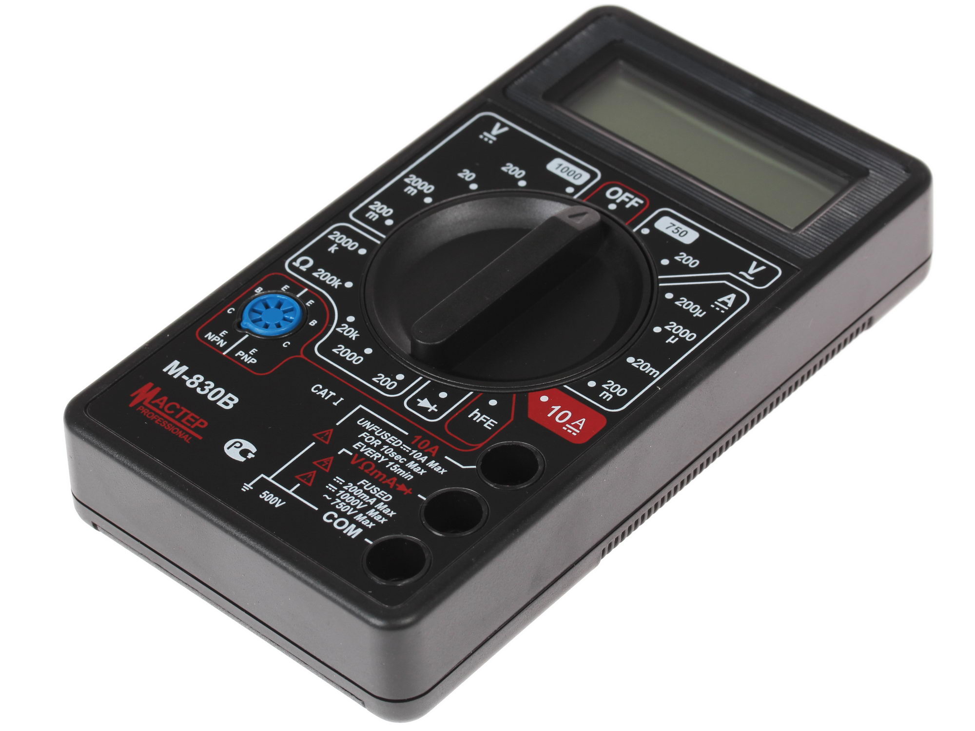 Мультиметр Master Professional M830B 1063067 STDN-0087930 - Вид №3