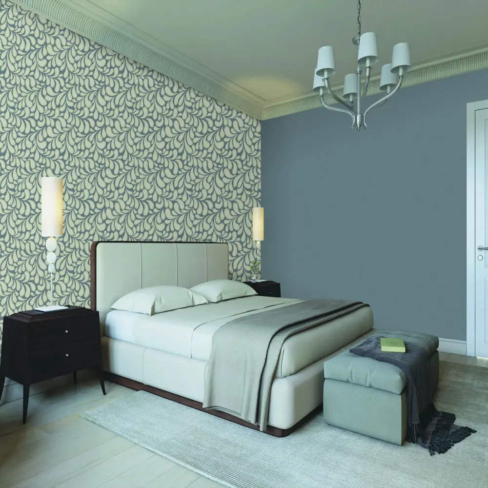 Обои флизелиновые Орни 1.06х10 м цвет чёрный ED 1092-20 ORNAMY Орнелла STLM-2028828 - Вид №2