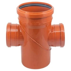 Крестовина наружная Политэк 87° 160x110 мм