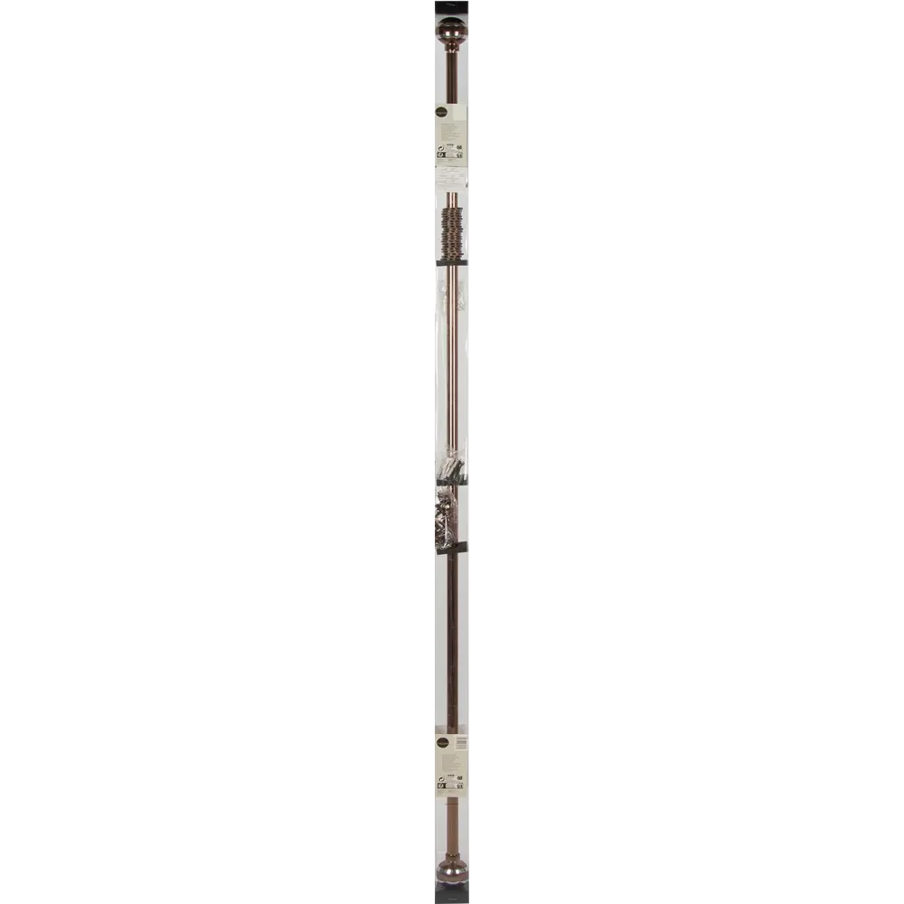 Карниз раздвижной однорядный Inspire 160-300 см наконечник шар цвет коньячный STLM-2049570 - Вид №4