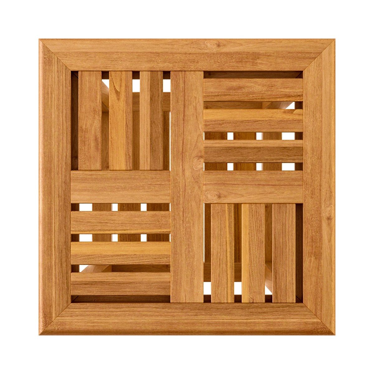 Квадратный стол из тикового дерева decò ASTELLO Tournesol ARCH-00050674 - Вид №2