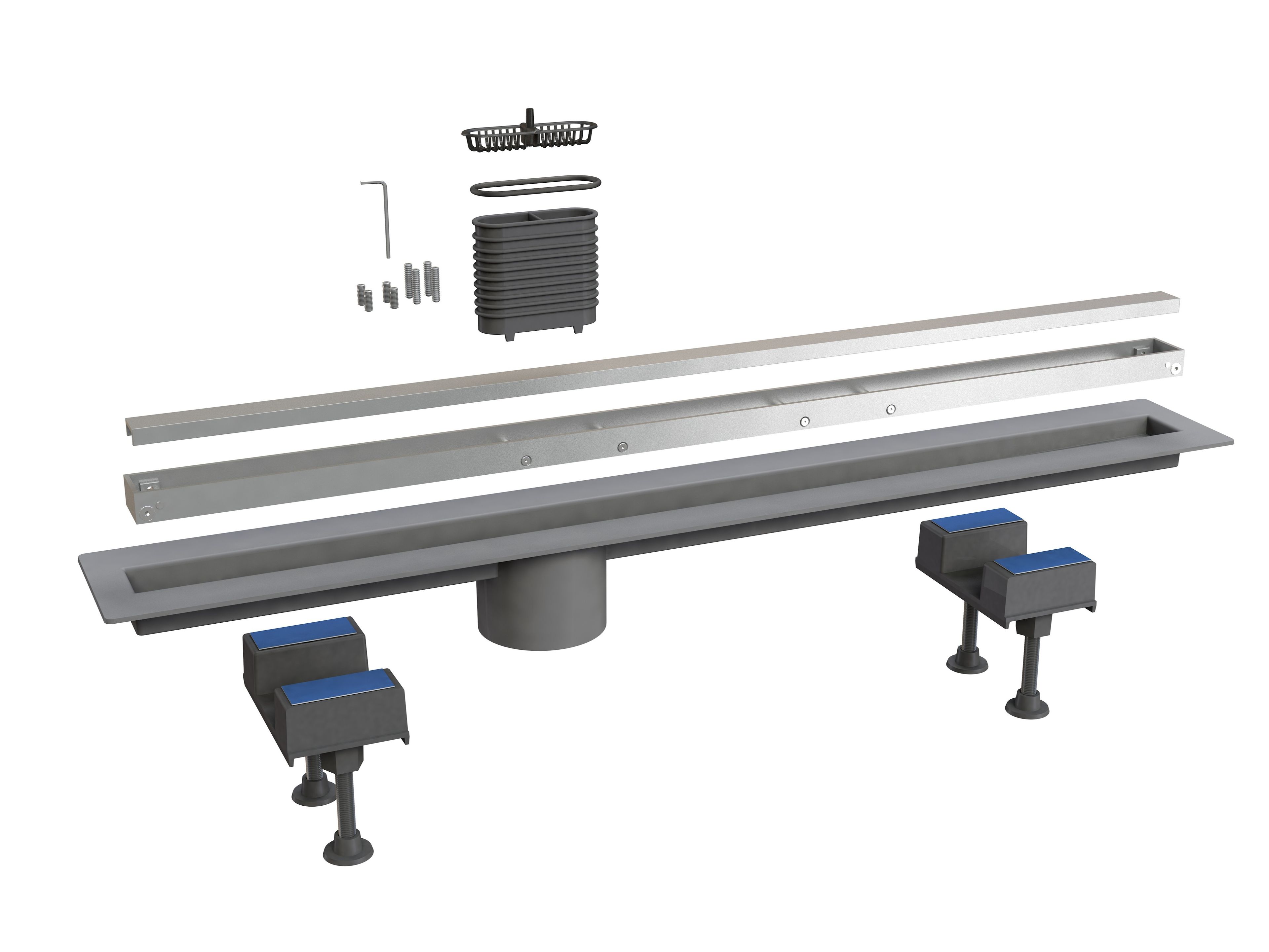 Алюминиевый слив для душа Bonomini Canalissima ARCH-00102424 - Вид №1