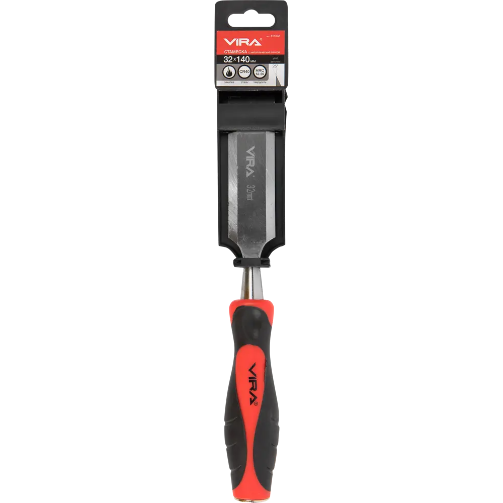 Стамеска Vira 32 мм с двухкомпонентной ручкой STLM-2090329 - Вид №3