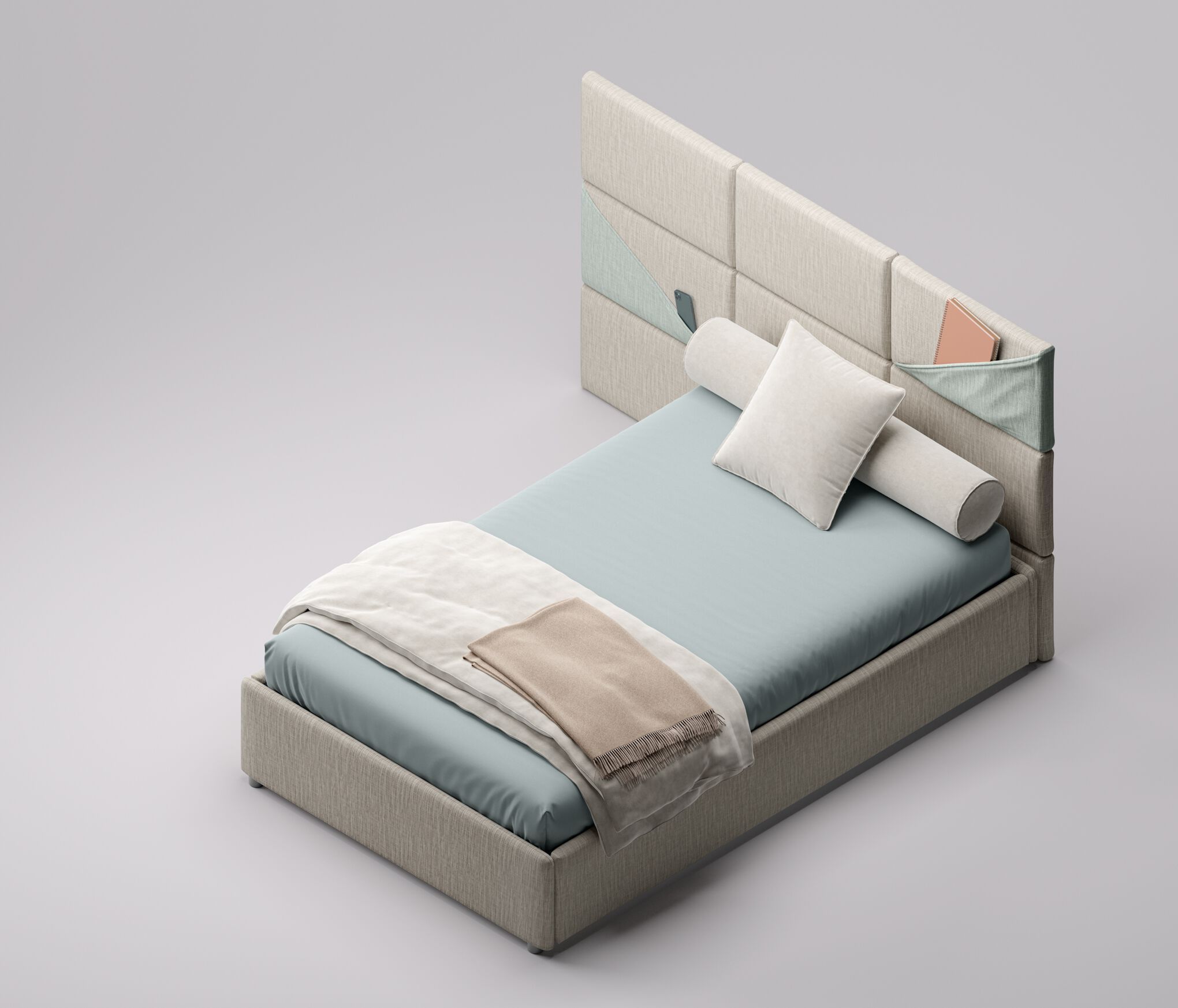 Мягкое изголовье Twils BOISERIE MARLENE OBLIQUE ARCH-00005088 - Вид №3