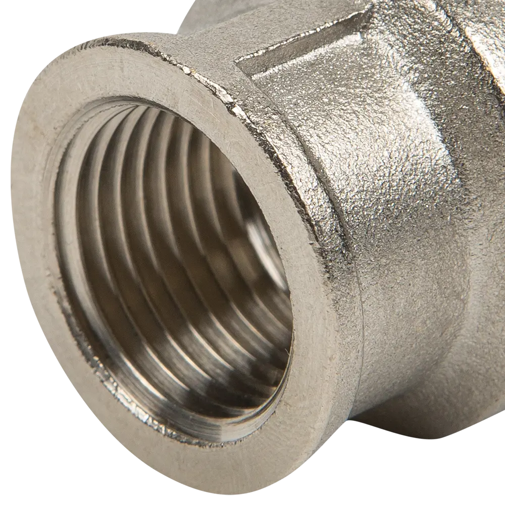 Муфта переходная Valtec внутренняя резьба 3/4"х1/2" никелированная латунь VTr.240.N.0504 STLM-2073266 - Вид №1