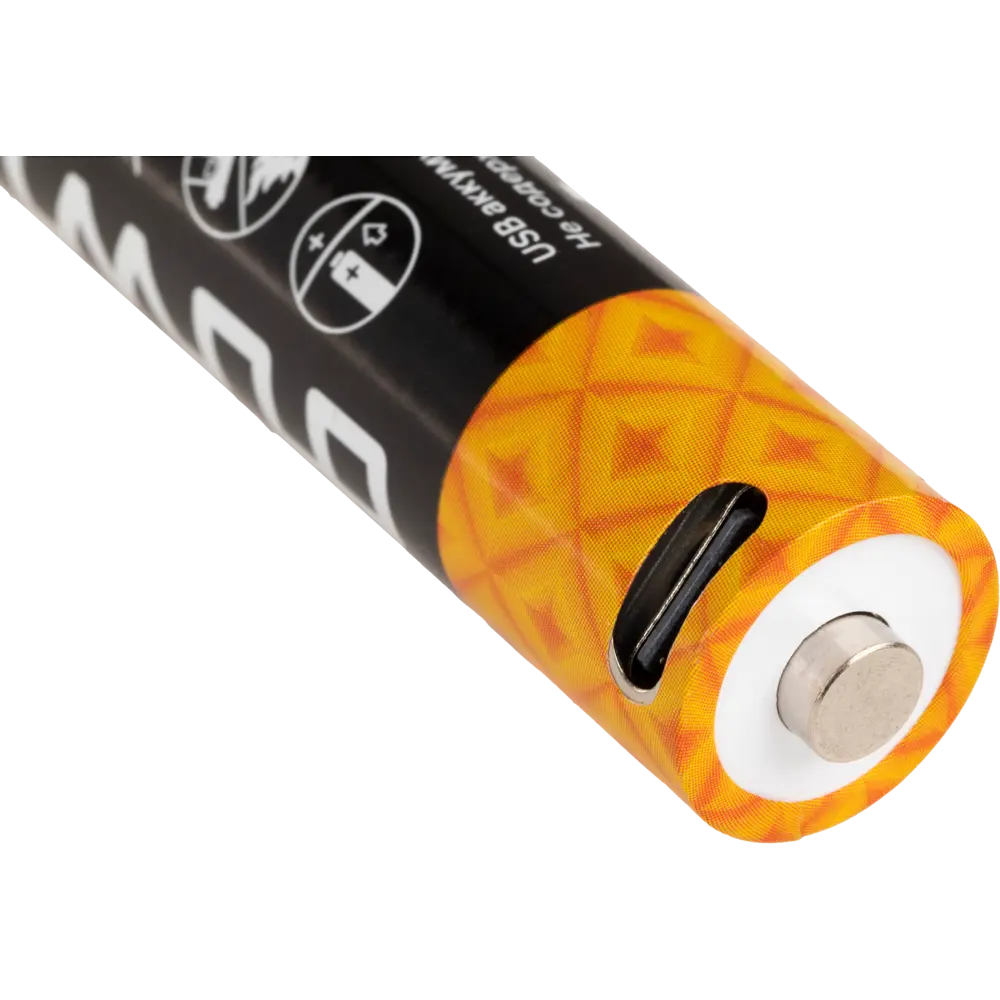 Аккумуляторы DUWI AA литий-ионные 1800 мАч 2 шт с USB-C зарядкой 84376890 STLM-0048865 - Вид №2