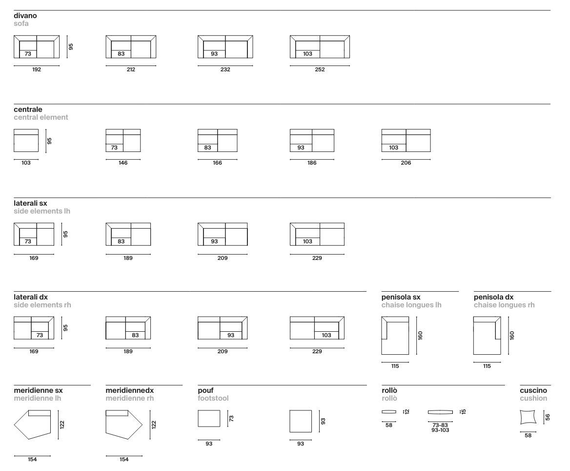 Секционный тканевый диван с полуостровом Twils RAPHAEL ARCH-00020646 - Вид №1