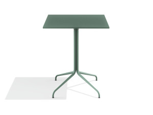 Квадратный стальной стол с порошковым покрытием