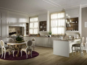 L'Ottocento Кухня из лакированной древесины Floral