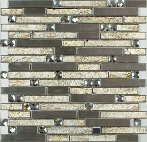 Мозаика металлическая MS-610 SN-Mosaic Metal